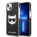 Karl Lagerfeld KLHCP13MTPECK iPhone 13/ 14 / 15 6,1" hardcase czarny/black Choupette Head