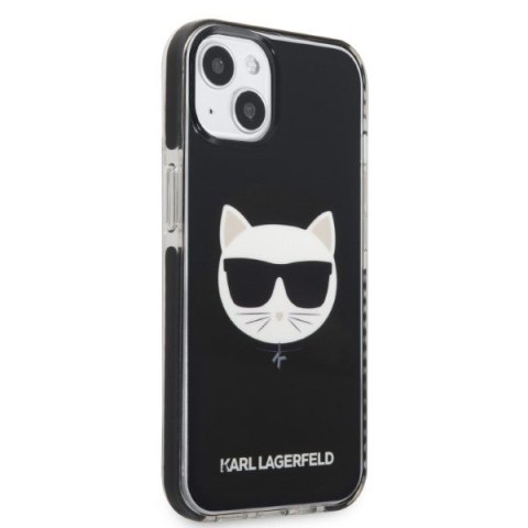Karl Lagerfeld KLHCP13MTPECK iPhone 13/ 14 / 15 6,1" hardcase czarny/black Choupette Head