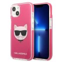 Karl Lagerfeld KLHCP13MTPECPI iPhone 13 / 14 / 15 6,1" hardcase fuksja/fuschia Choupette Head