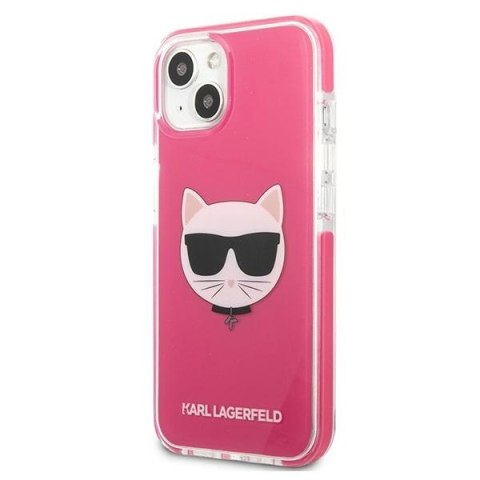 Karl Lagerfeld KLHCP13MTPECPI iPhone 13 / 14 / 15 6,1" hardcase fuksja/fuschia Choupette Head