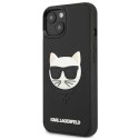 Karl Lagerfeld KLHCP13SCH3DBK 13 mini5,4" czarny/black hardcase 3D Rubber Choupette