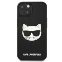 Karl Lagerfeld KLHCP13SCH3DBK 13 mini5,4" czarny/black hardcase 3D Rubber Choupette