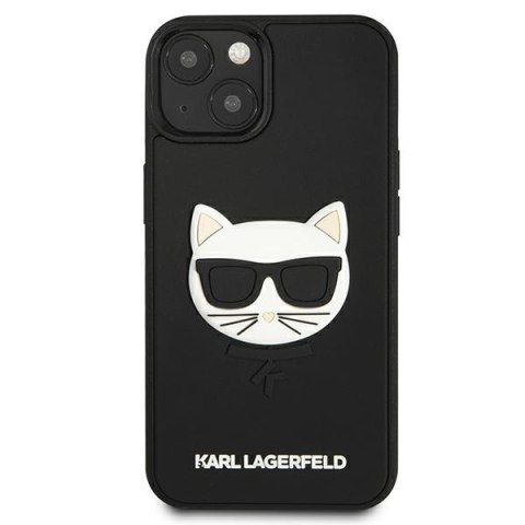 Karl Lagerfeld KLHCP13SCH3DBK 13 mini5,4" czarny/black hardcase 3D Rubber Choupette