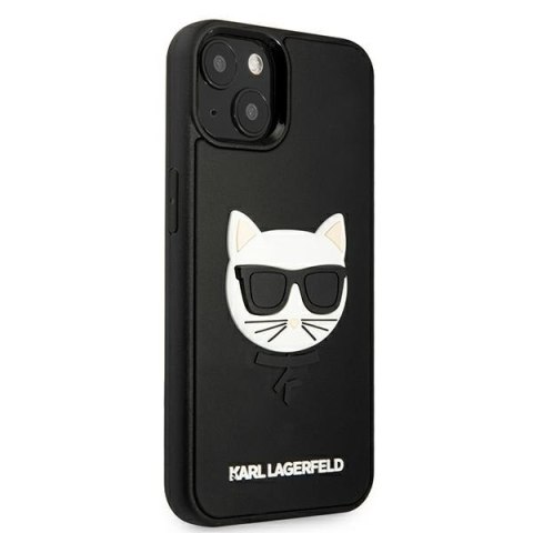 Karl Lagerfeld KLHCP13SCH3DBK 13 mini5,4" czarny/black hardcase 3D Rubber Choupette