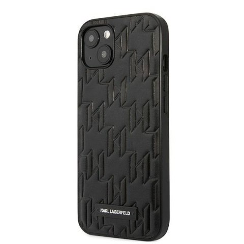 Karl Lagerfeld KLHCP13SMNMP1K iPhone 13mini 5,4" hardcase czarny/black Monogram Plaque