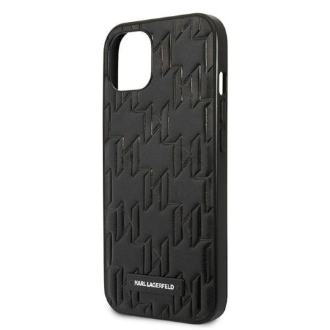 Karl Lagerfeld KLHCP13SMNMP1K iPhone 13mini 5,4" hardcase czarny/black Monogram Plaque