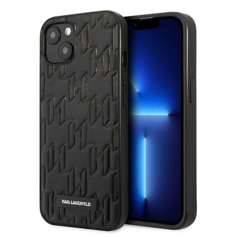 Karl Lagerfeld KLHCP13SMNMP1K iPhone 13mini 5,4" hardcase czarny/black Monogram Plaque