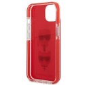 Karl Lagerfeld KLHCP13STPE2TR iPhone 13mini 5,4" hardcase czerwony/red Karl&Choupette Head