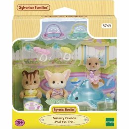 Akcesoria do Domku dla Lalek Sylvanian Families 5749 Nursery Friends Pool Fun trio