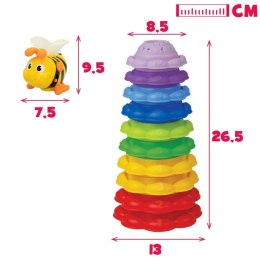 Klocki Segmentowe Winfun Pszczółka 13 x 35,5 x 13 cm 2 Sztuk