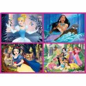 Zestaw 4 Puzzli Disney Princess Educa 17637 380 Części