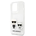 Karl Lagerfeld KLHCP13XCKTR iPhone 13Pro Max 6,7" hardcase Transparent Karl & Choupette
