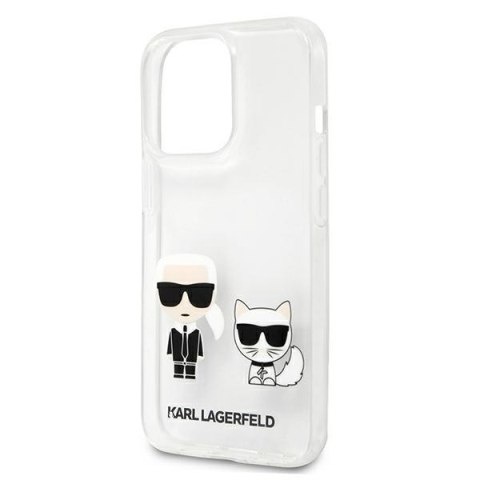 Karl Lagerfeld KLHCP13XCKTR iPhone 13Pro Max 6,7" hardcase Transparent Karl & Choupette
