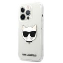 Karl Lagerfeld KLHCP13XCTR iPhone 13Pro Max 6,7" hardcase transparent Choupette Head