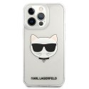 Karl Lagerfeld KLHCP13XCTR iPhone 13Pro Max 6,7" hardcase transparent Choupette Head
