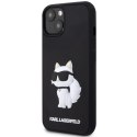 Karl Lagerfeld KLHCP14M3DRKHNK iPhone 14Plus / 15 Plus 6.7" czarny/black hardcase Rubber Choupette 3D