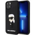 Karl Lagerfeld KLHCP14M3DRKINK iPhone 14Plus / 15 Plus 6.7" czarny/black hardcase Rubber Ikonik 3D