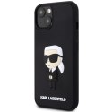 Karl Lagerfeld KLHCP14M3DRKINK iPhone 14Plus / 15 Plus 6.7" czarny/black hardcase Rubber Ikonik 3D