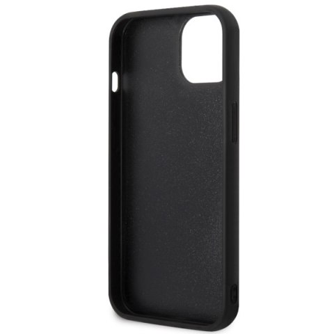 Karl Lagerfeld KLHCP14M3DRKINK iPhone 14Plus / 15 Plus 6.7" czarny/black hardcase Rubber Ikonik 3D