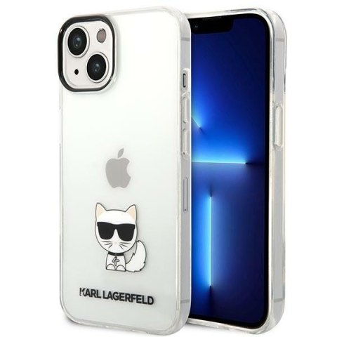 Karl Lagerfeld KLHCP14MCTTR iPhone 14Plus / 15 Plus 6,7" hardcase przeźroczysty/transparent Choupette Body