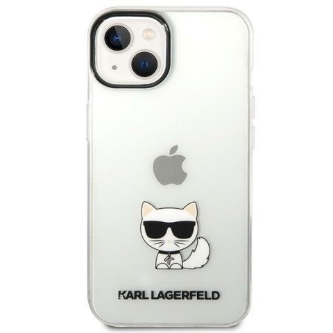 Karl Lagerfeld KLHCP14MCTTR iPhone 14Plus / 15 Plus 6,7" hardcase przeźroczysty/transparent Choupette Body