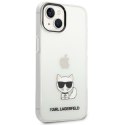 Karl Lagerfeld KLHCP14MCTTR iPhone 14Plus / 15 Plus 6,7" hardcase przeźroczysty/transparent Choupette Body
