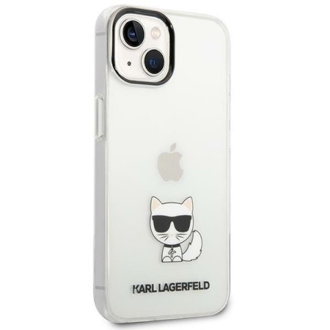 Karl Lagerfeld KLHCP14MCTTR iPhone 14Plus / 15 Plus 6,7" hardcase przeźroczysty/transparent Choupette Body