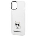 Karl Lagerfeld KLHCP14MCTTR iPhone 14Plus / 15 Plus 6,7" hardcase przeźroczysty/transparent Choupette Body