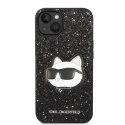 Karl Lagerfeld KLHCP14MG2CPK iPhone 14 Plus / 15 Plus 6,7" czarny/black hardcase Glitter Choupette Patch