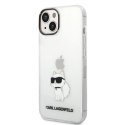 Karl Lagerfeld KLHCP14MHNCHTCT iPhone 14 Plus / 15 Plus 6,7" transparent hardcase Ikonik Choupette