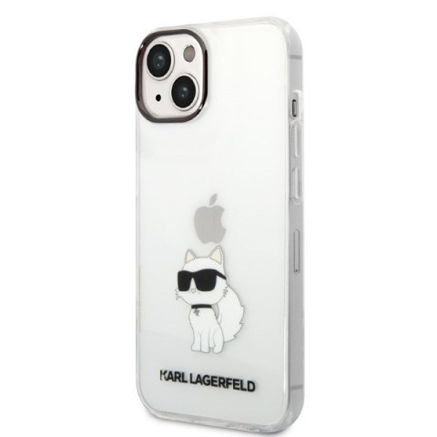 Karl Lagerfeld KLHCP14MHNCHTCT iPhone 14 Plus / 15 Plus 6,7" transparent hardcase Ikonik Choupette