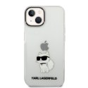 Karl Lagerfeld KLHCP14MHNCHTCT iPhone 14 Plus / 15 Plus 6,7" transparent hardcase Ikonik Choupette