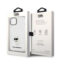 Karl Lagerfeld KLHCP14MHNCHTCT iPhone 14 Plus / 15 Plus 6,7" transparent hardcase Ikonik Choupette