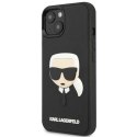 Karl Lagerfeld KLHCP14MKH3DBK iPhone 14Plus / 15 Plus 6,7" czarny/black hardcase 3D Rubber Karl`s Head
