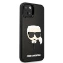 Karl Lagerfeld KLHCP14MKH3DBK iPhone 14Plus / 15 Plus 6,7" czarny/black hardcase 3D Rubber Karl`s Head