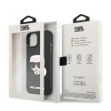 Karl Lagerfeld KLHCP14MKH3DBK iPhone 14Plus / 15 Plus 6,7" czarny/black hardcase 3D Rubber Karl`s Head