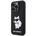 Karl Lagerfeld KLHCP14X3DRKHNK iPhone 14Pro Max 6.7" czarny/black hardcase Rubber Choupette 3D