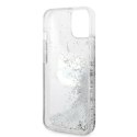 Karl Lagerfeld KLHCP14MLNCHCS iPhone 14 Plus / 15 Plus 6,7" srebrny/silver hardcase Glitter Choupette Head