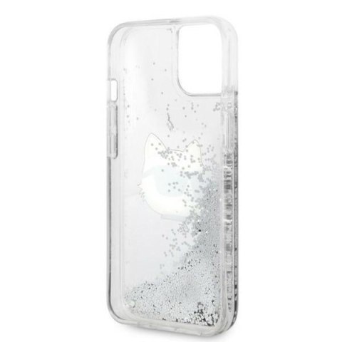 Karl Lagerfeld KLHCP14MLNCHCS iPhone 14 Plus / 15 Plus 6,7" srebrny/silver hardcase Glitter Choupette Head