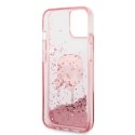 Karl Lagerfeld KLHCP14MLNKHCP iPhone 14 Plus / 15 Plus 6,7" różowy/pink hardcase Glitter Karl Head