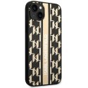 Karl Lagerfeld KLHCP14MPGKLSKW iPhone 14 Plus / 15 Plus 6,7" hardcase brązowy/brown Monogram Stripe