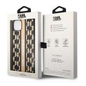 Karl Lagerfeld KLHCP14MPGKLSKW iPhone 14 Plus / 15 Plus 6,7" hardcase brązowy/brown Monogram Stripe