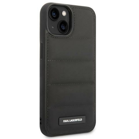 Karl Lagerfeld KLHCP14MPSQAK iPhone 14 Plus / 15 Plus 6,7" hardcase czarny/black Puffy Elongated Logo
