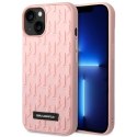 Karl Lagerfeld KLHCP14MRUPKLPP iPhone 14 Plus / 15 Plus 6,7" hardcase różowy/pink 3D Monogram