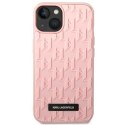 Karl Lagerfeld KLHCP14MRUPKLPP iPhone 14 Plus / 15 Plus 6,7" hardcase różowy/pink 3D Monogram