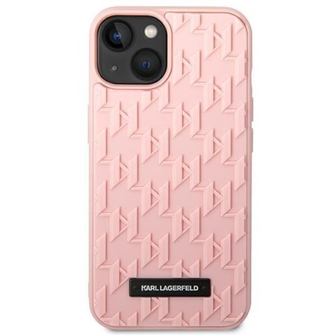 Karl Lagerfeld KLHCP14MRUPKLPP iPhone 14 Plus / 15 Plus 6,7" hardcase różowy/pink 3D Monogram