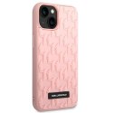 Karl Lagerfeld KLHCP14MRUPKLPP iPhone 14 Plus / 15 Plus 6,7" hardcase różowy/pink 3D Monogram