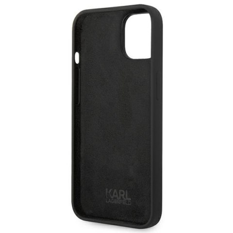 Karl Lagerfeld KLHCP14MSLKHBK iPhone 14 Plus / 15 Plus 6,7" hardcase czarny/black Silicone Karl`s Head