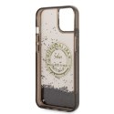 Karl Lagerfeld KLHCP14SLCRSGRK iPhone 14 / 15 / 13 6,1" czarny/black hardcase Liquid Glitter RSG