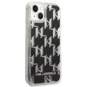 Karl Lagerfeld KLHCP14SLMNMK iPhone 14 / 15 / 13 6,1" hardcase czarny/black Liquid Glitter Monogram